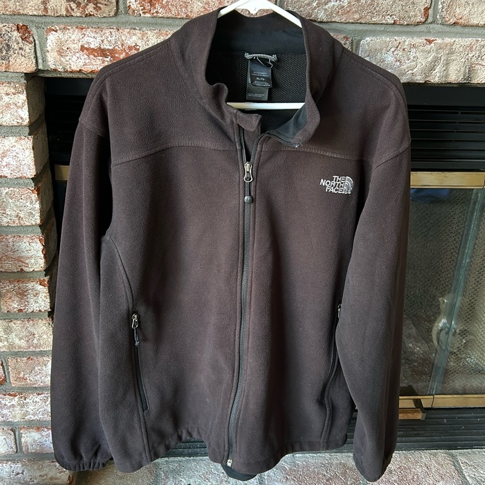 The North Face Men’s‎ Zip Up Casual/ Outdoors jacket Color Brown SizeXL